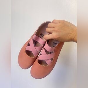 Birkenstock Santa Ana Nubuck Leather in Pink Size EU 37
